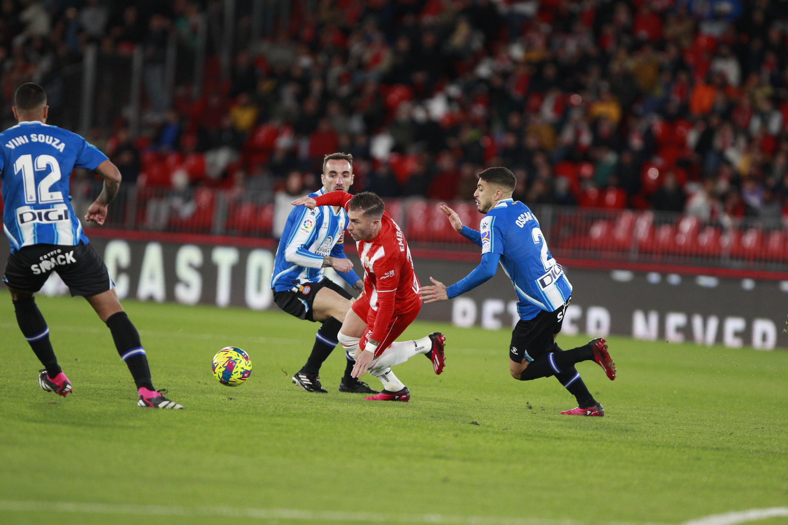 Imágenes del partido U.D. Almería-R.C.D. Espanyol