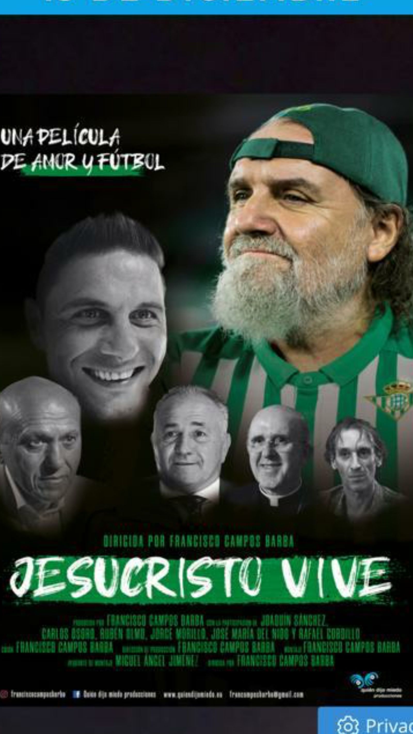 Cartel de la película 'Jesucristo Vive', que se preestrena el 12 de diciembre en el Lope de Vega.