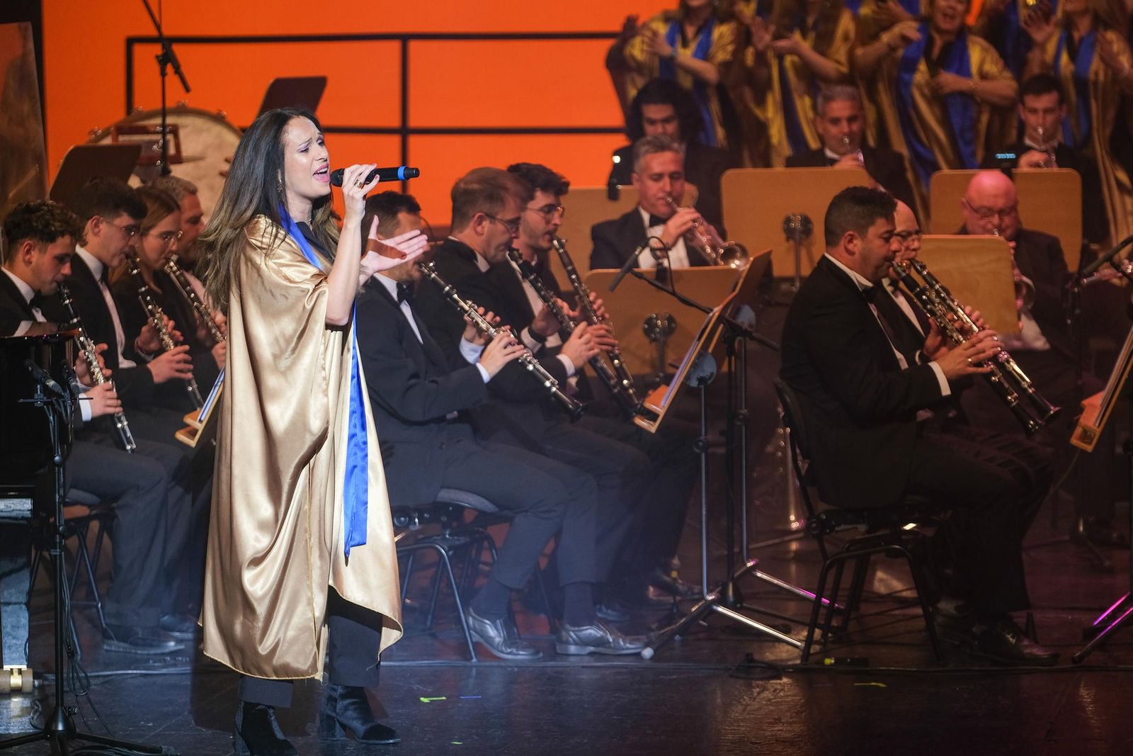 Imágenes del espectáculo Así canta nuestra tierra en Navidad, de la Fundación Cajasol y Alalá