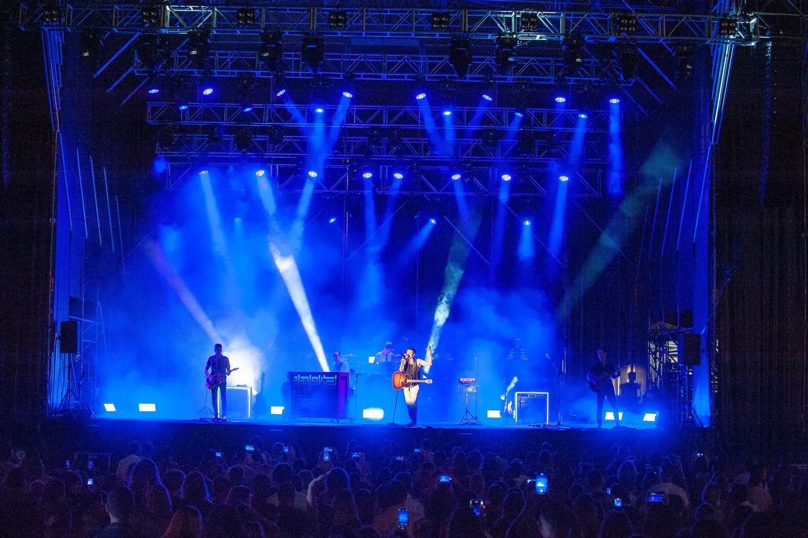 Imágenes de los conciertos de Marlon y Dvicio en Las Copas de Jerez