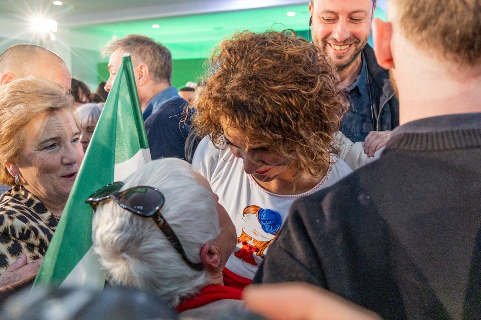 Acto en defensa de los servicios públicos para celebrar el 28F en Jaén