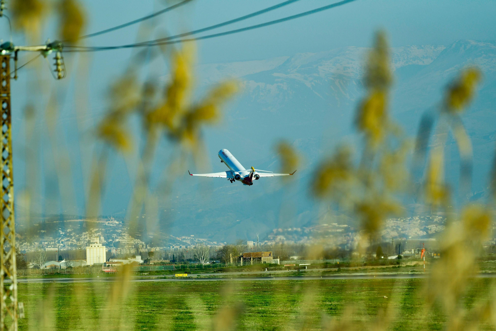 Cinco de los viajeros han vuelto al avión.