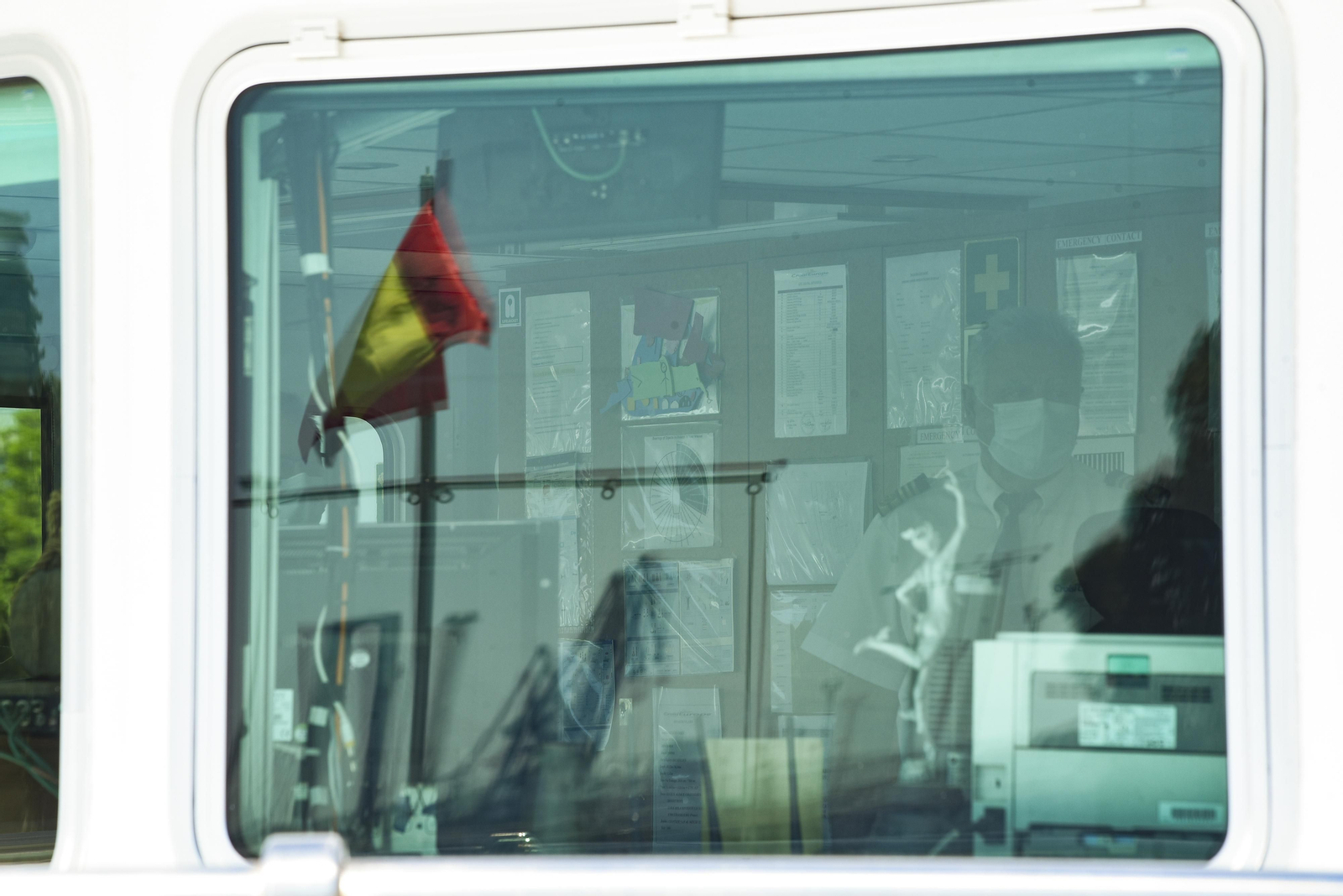 Más de 100 cruceristas, en una travesía por el Guadalquivir rumbo a Huelva y Cádiz