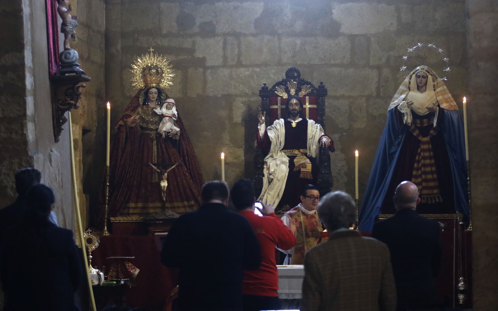 Las fotos de un atípico Domingo de Ramos en San Lorenzo