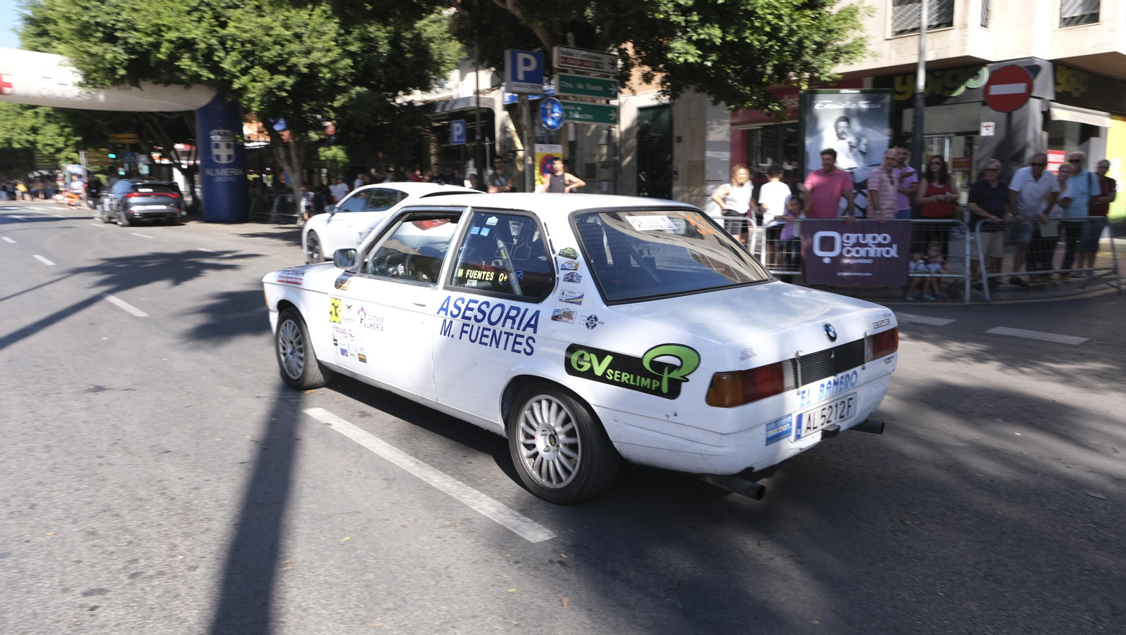 Imágenes de la salida del Rallye Costa de Almería
