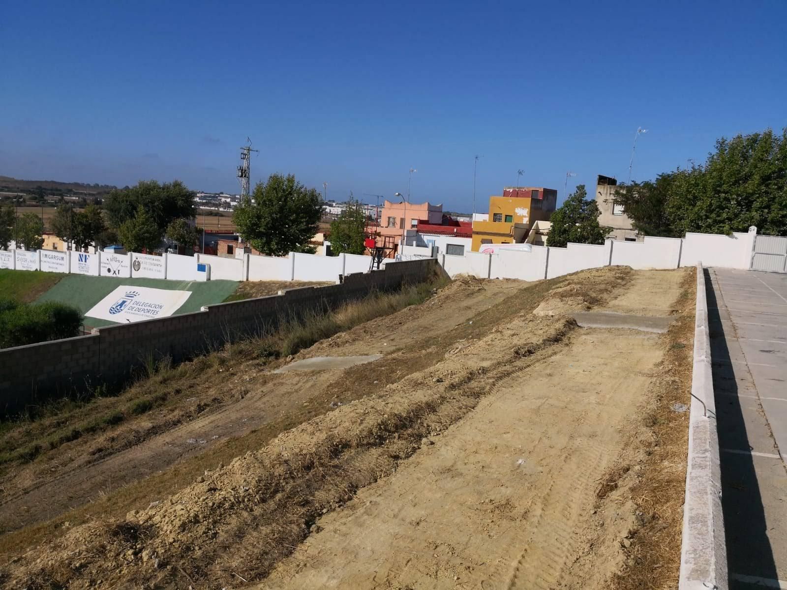 Un tramo del circuito recientemente puesto en funcionamiento en El Fontanal.