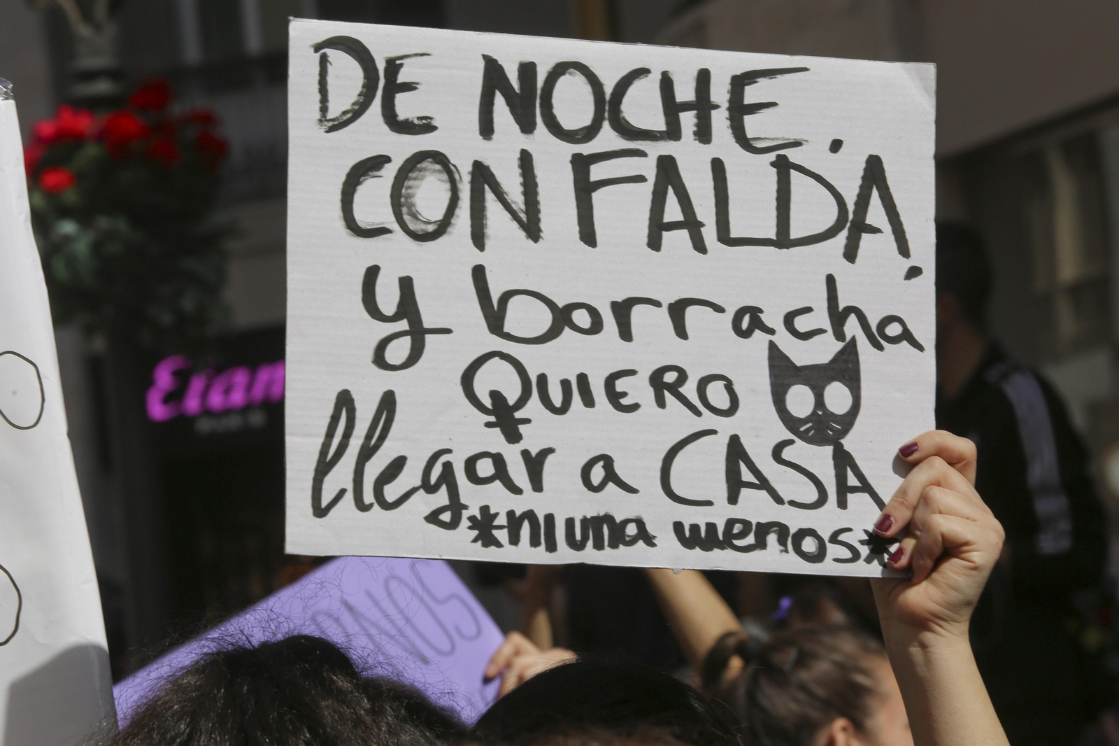 8M Día de la Mujer. Concentración en la Plaza de la Constitución