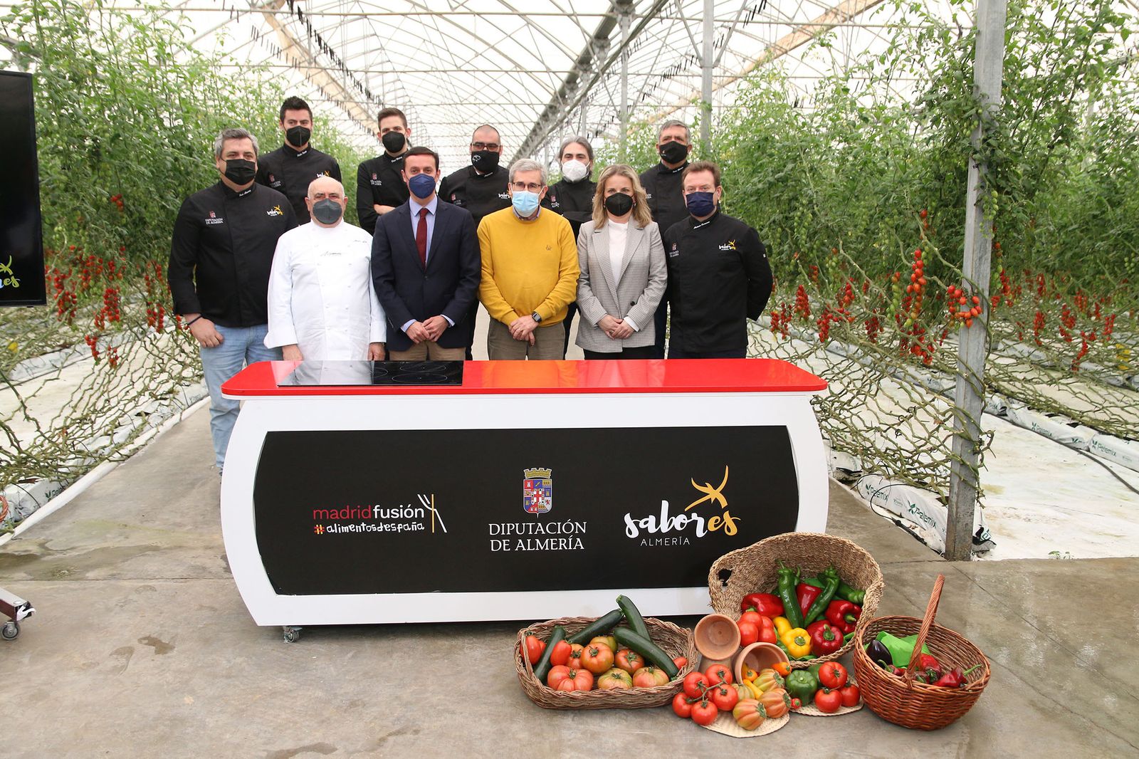 Fotogalería de la presentación del expositor 'Sabores Almería' en Madrid Fusión 2022