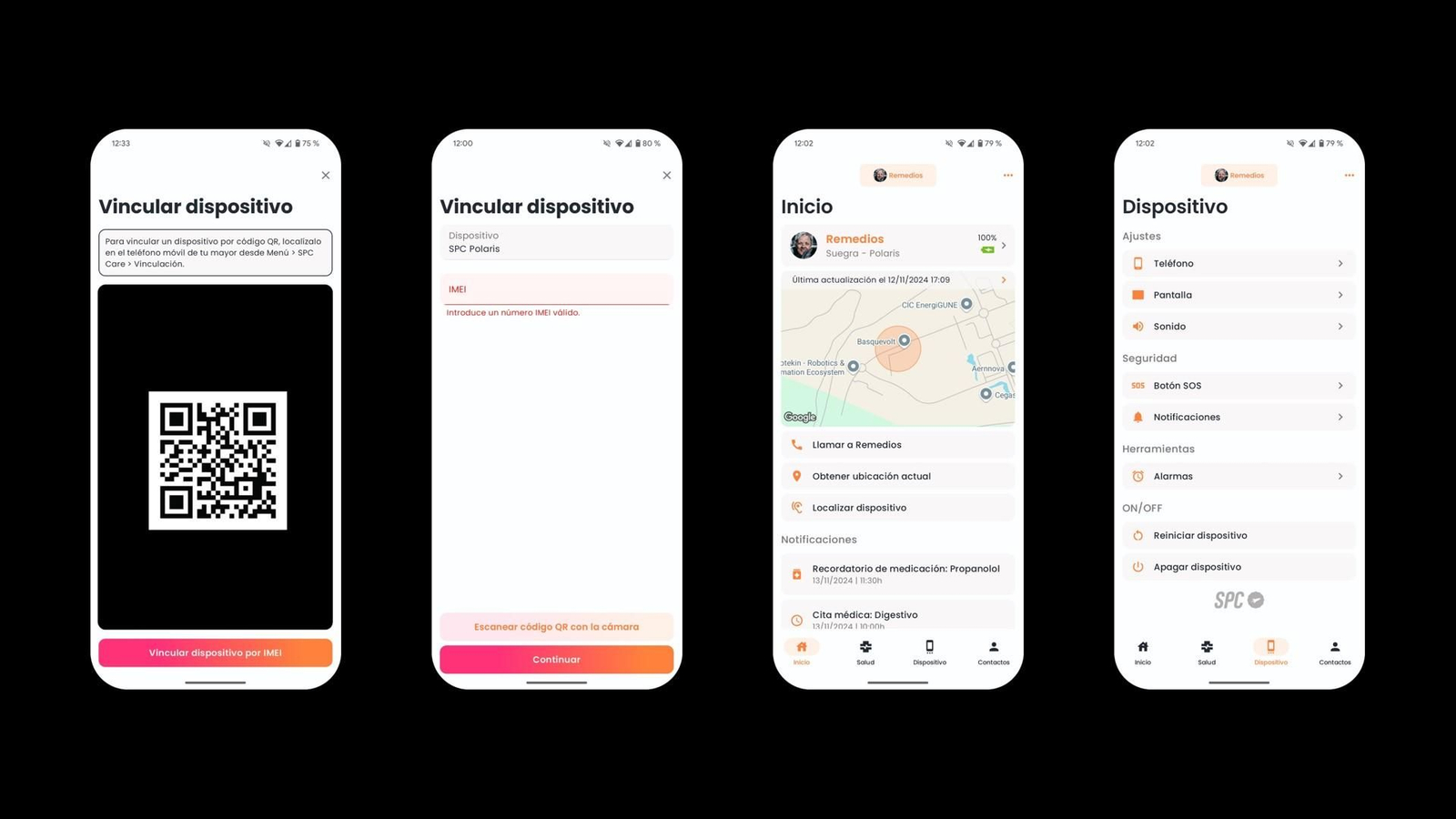 Aplicación SPC Care