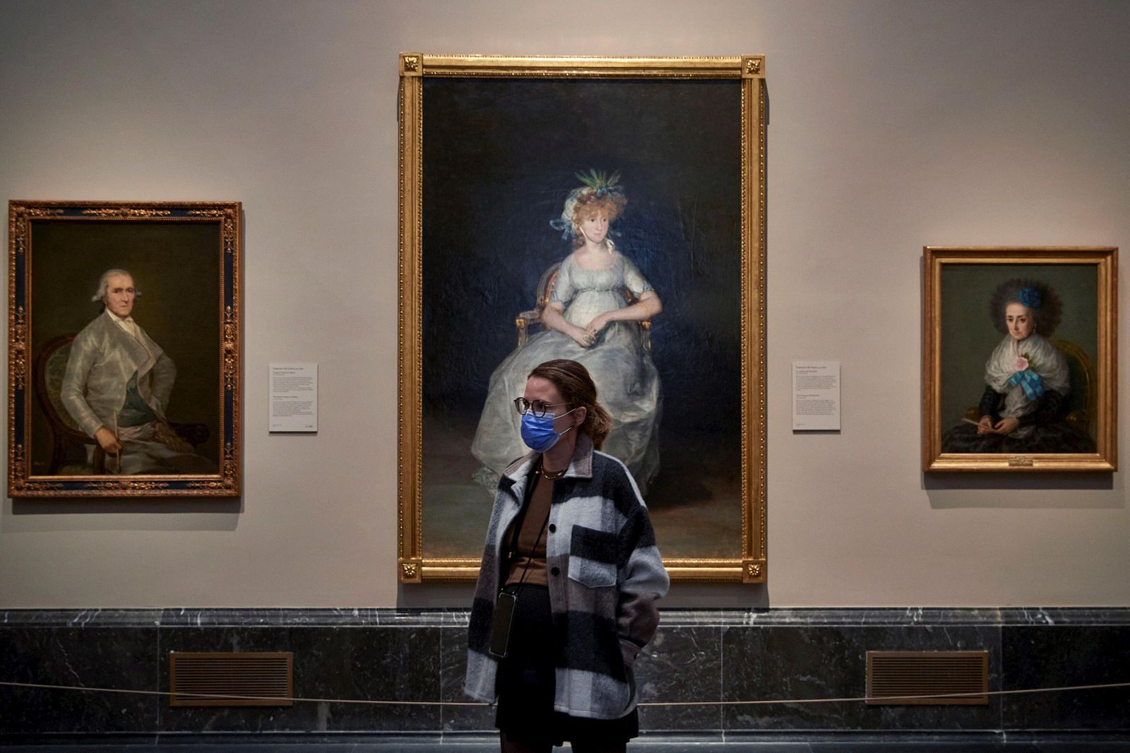 Una de las salas dedicadas a Goya en el Museo del Prado.