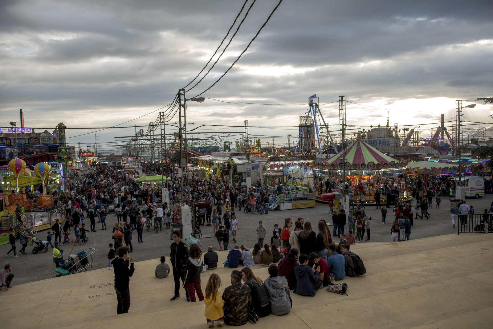 Las imágenes del martes de la Feria del Corpus