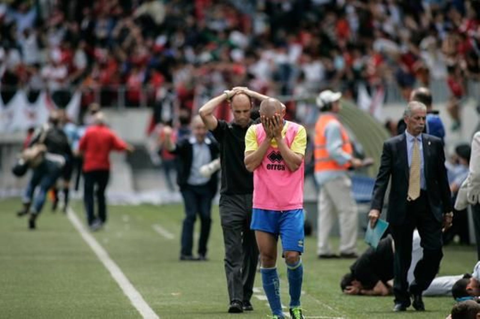 Las imágenes del L'Hospitalet-Cádiz