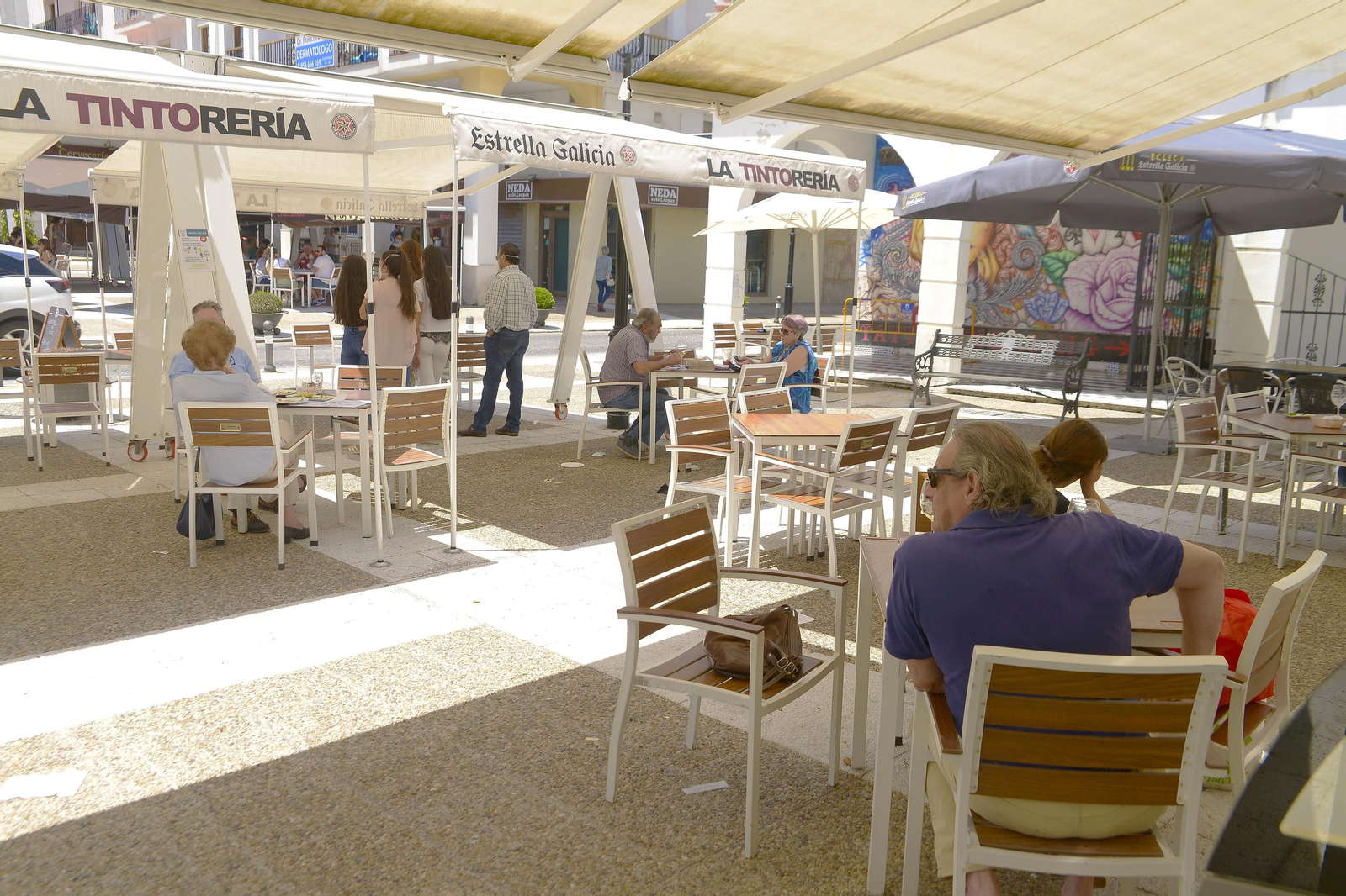 Fotos de bares y restaurantes de Algeciras al comienzo de la fase 2