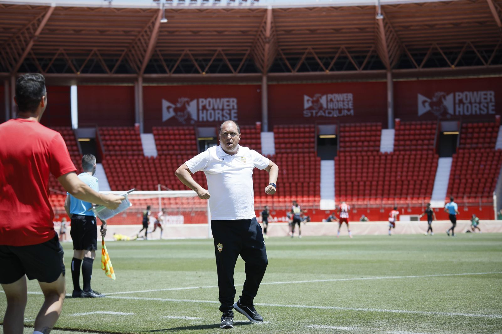 Imágenes del partido entre el Almería B y el Real Jaén