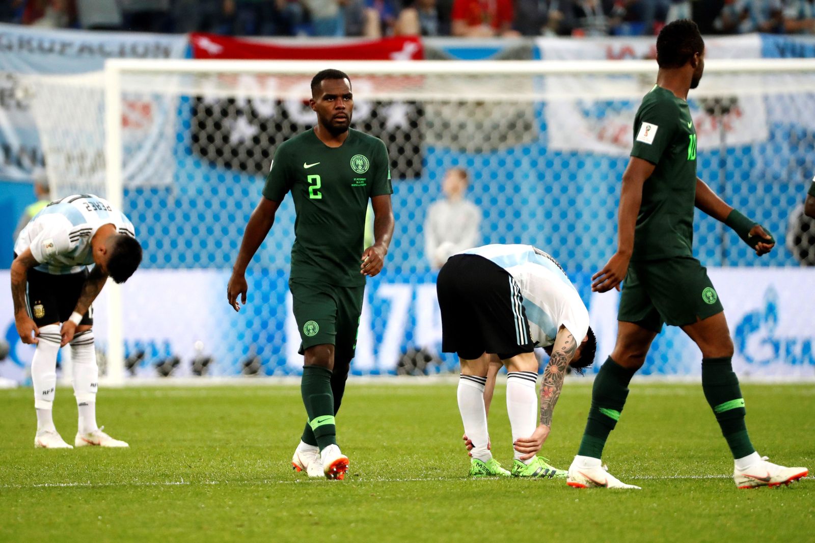 Las imágenes del Nigeria-Argentina