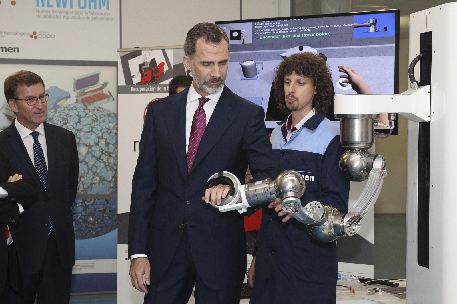 Acto conmemorativo del 50º aniversario del Centro Tecnológico de la Asociación Metalúrgica del Noroeste de España (AIMEN) (17-07-2017).