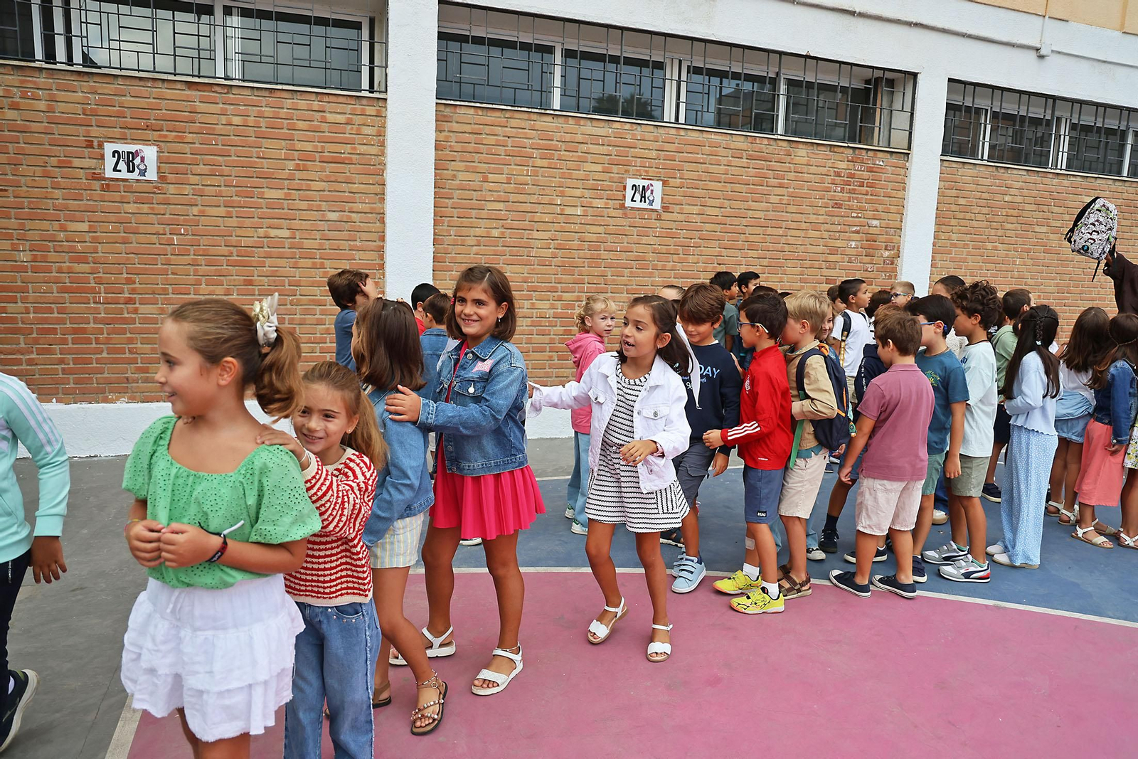 Las imágenes de la vuelta al cole