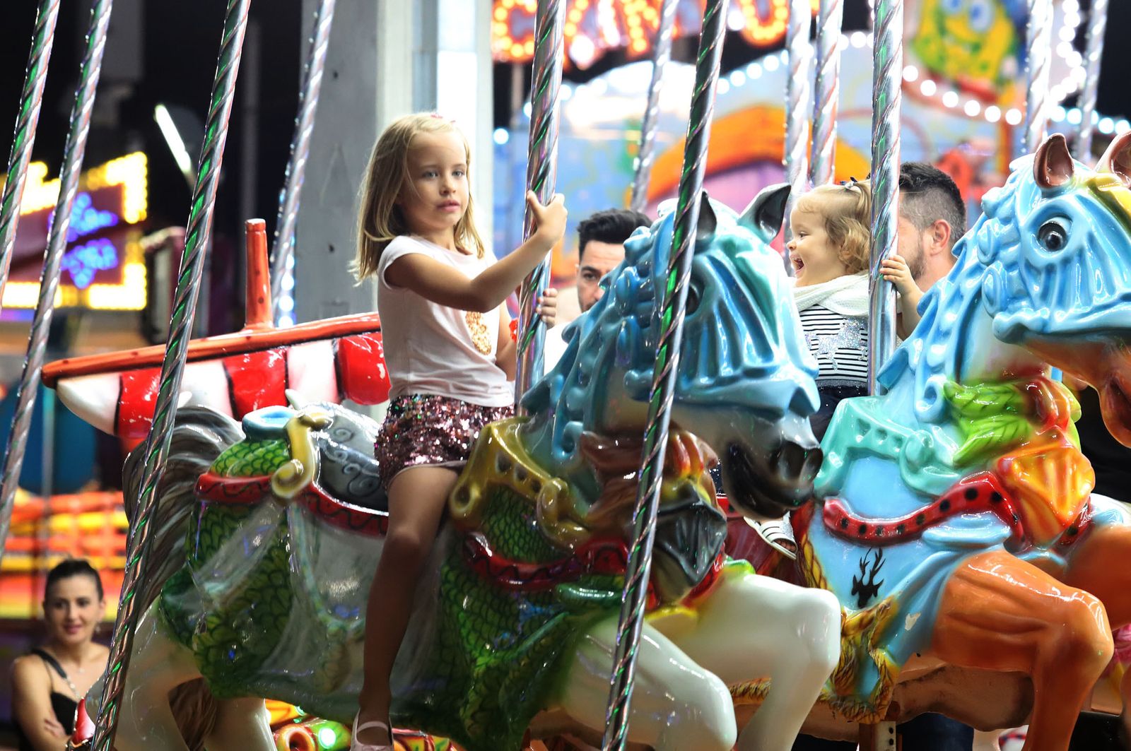 Imágenes de los "Abuelos de las Colombinas 2019" y del ambiente en el recinto