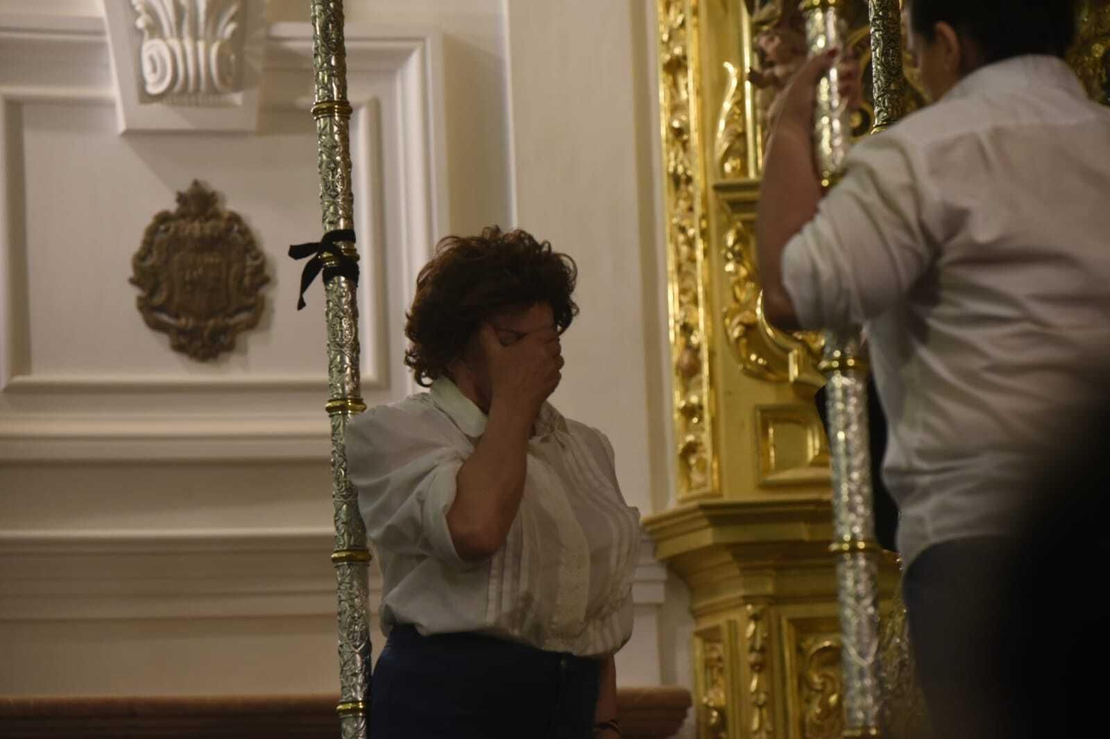 La recogida de la Virgen del Rocío, en imágenes