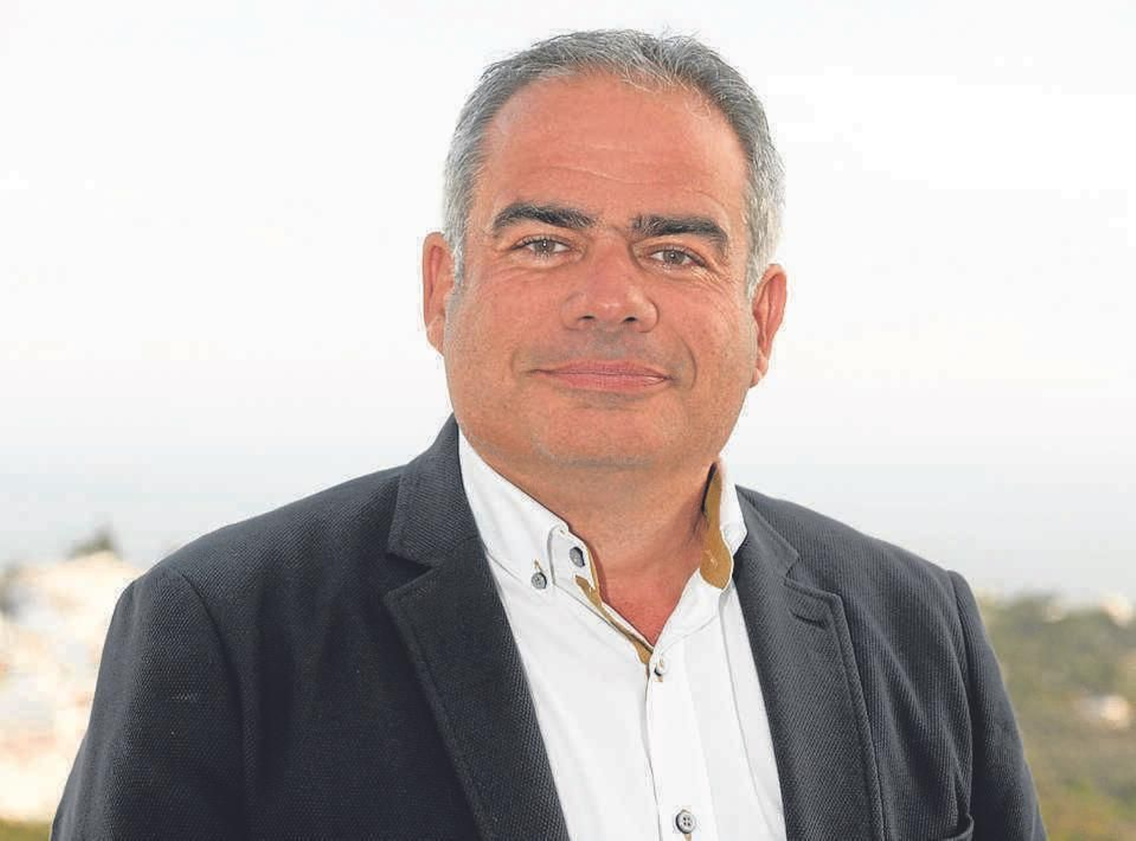 Alejandro Herrero, alcalde de Frigiliana.