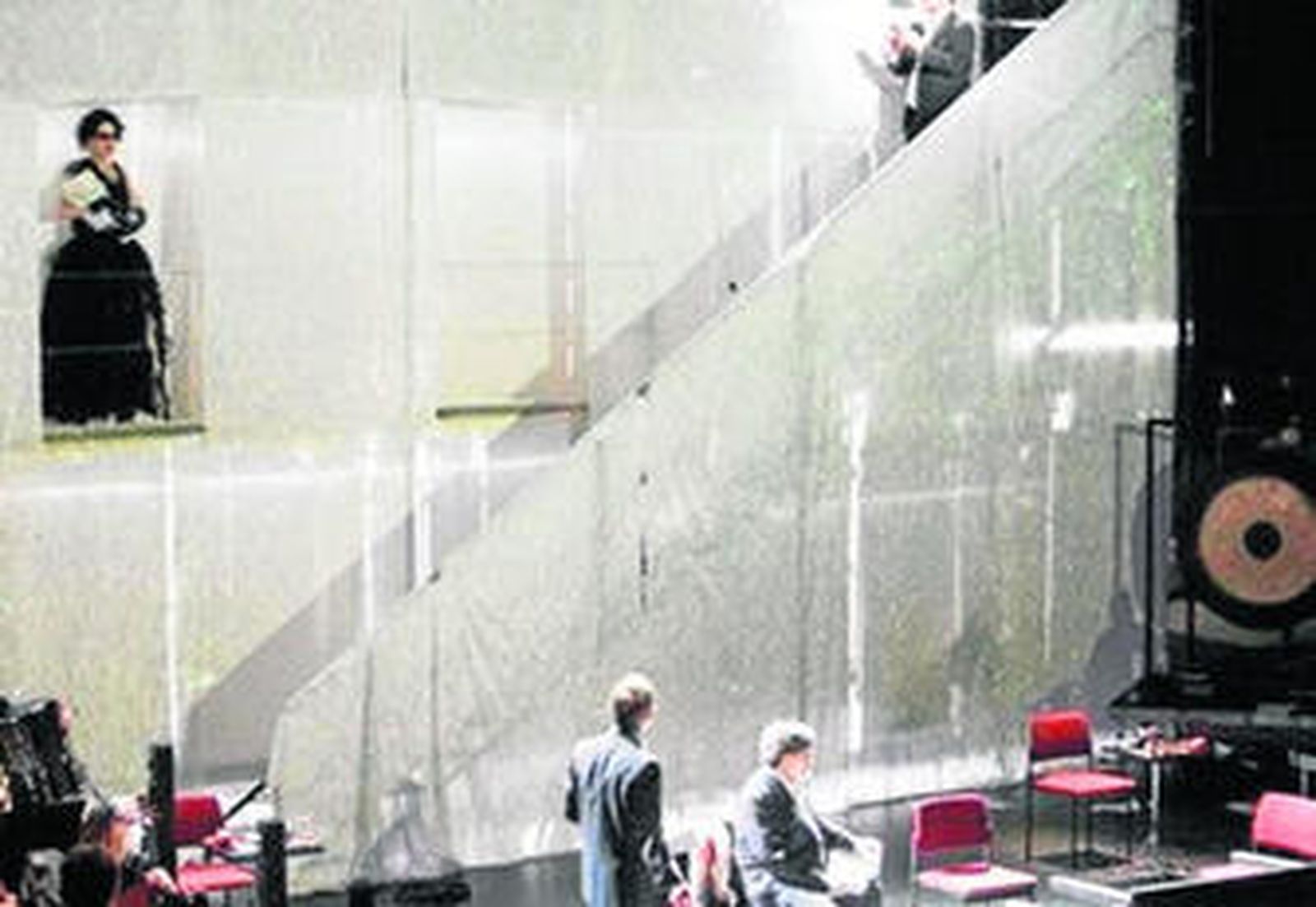 La representación de la ópera 'Aura' en la Bienal de Venecia.