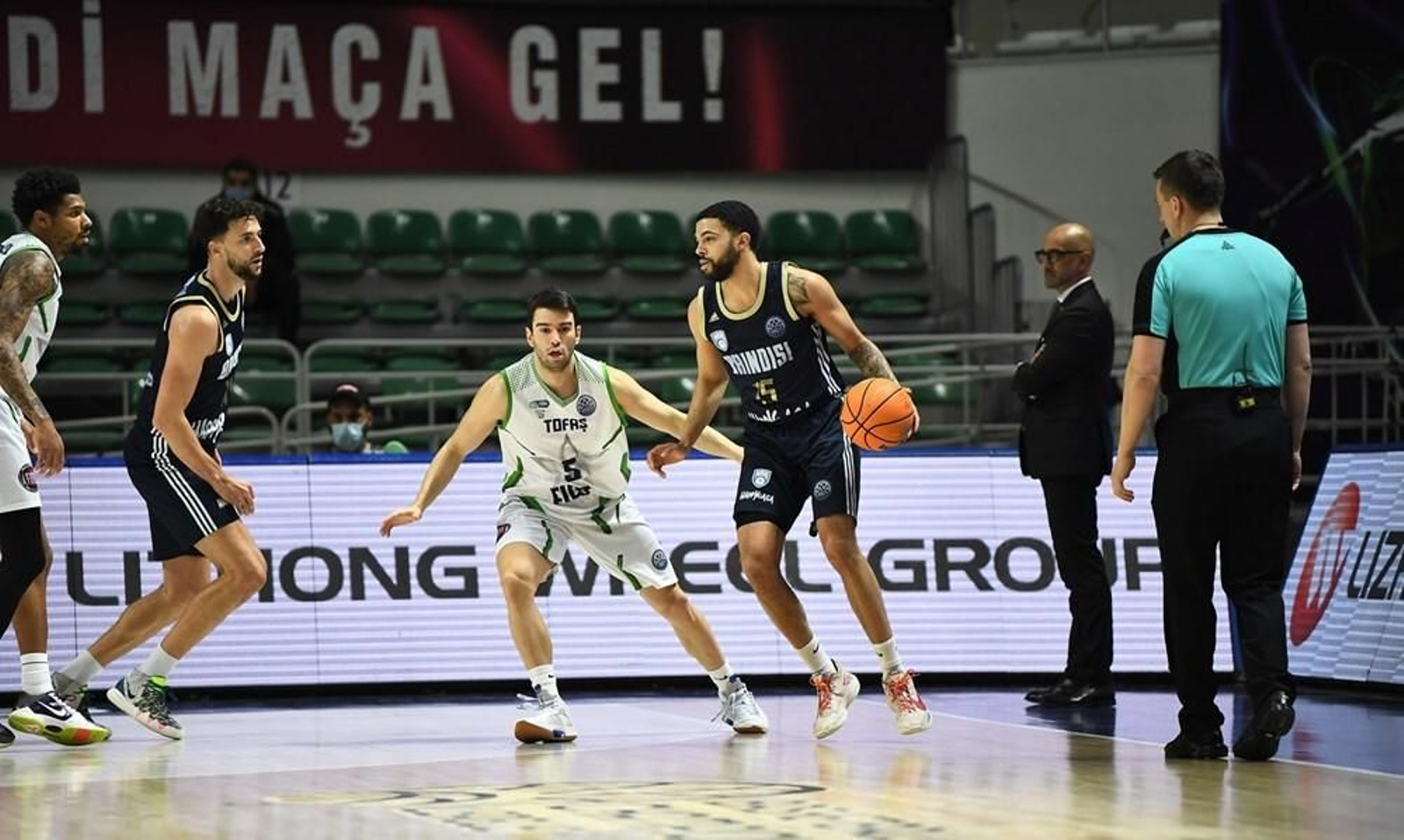 Darius Thompson, en un partido de la BCL.