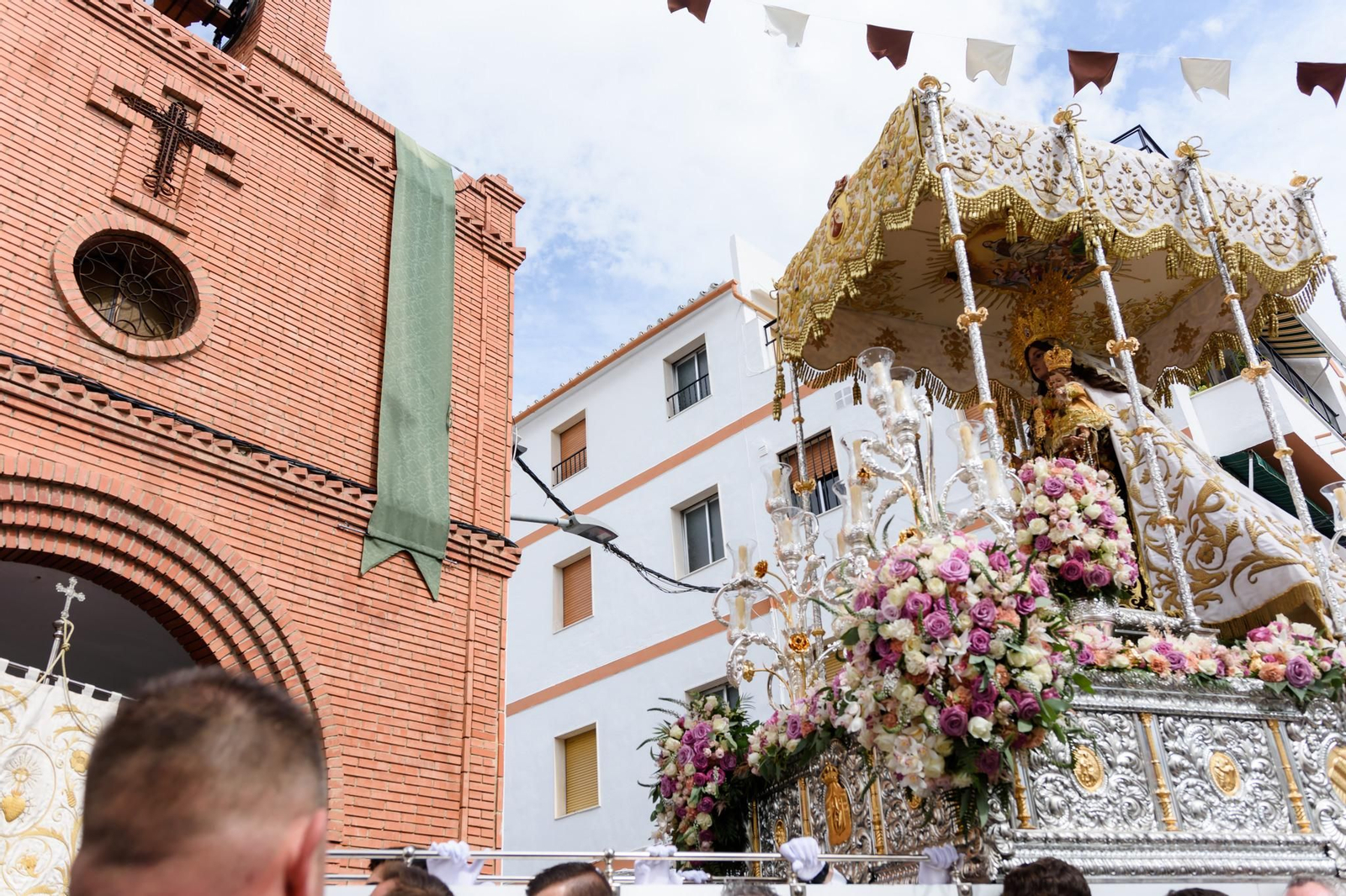 Las mejores imágenes de la procesión de clausura del Año Jubilar de la Virgen del Carmen en Rute