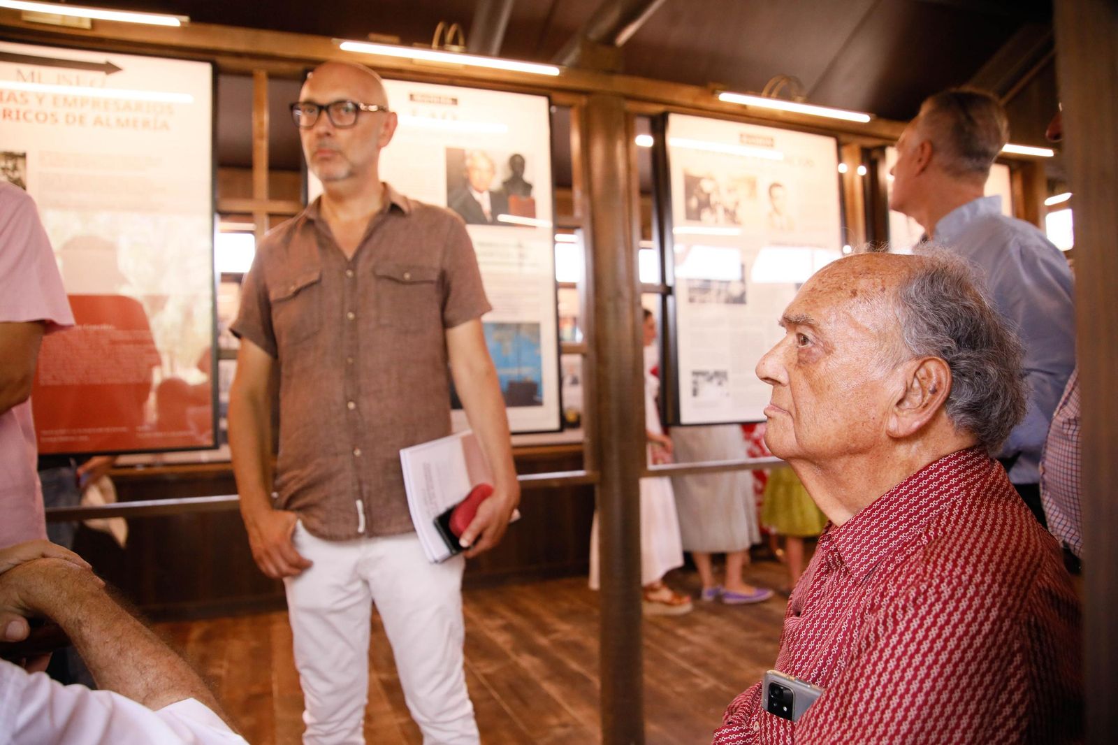 Imágenes del museo a los grandes empresarios y familias históricas de Almería