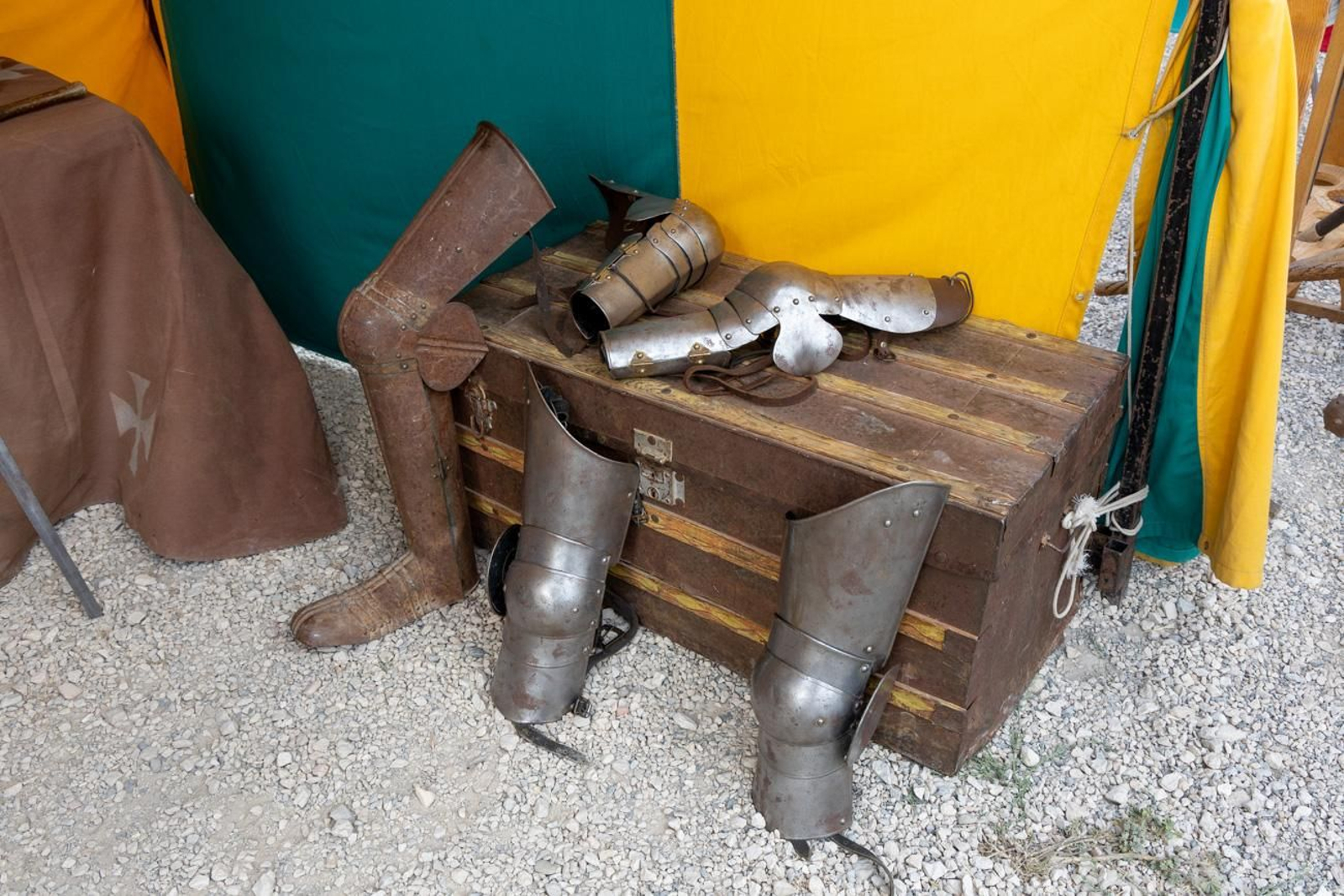 Moradores del Castillo de Jaén, recreación histórica de la Edad Media en el Cerro de Santa Catalina