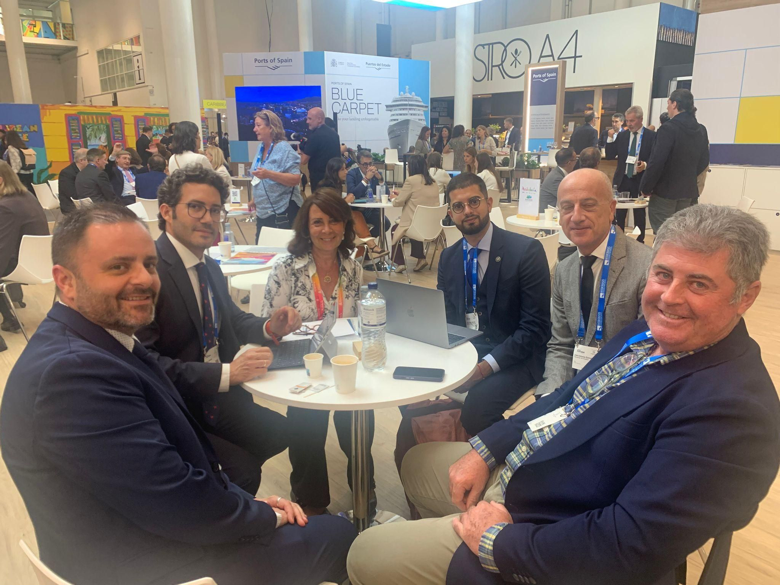 Paritcipación en la feria de Hamburgo.