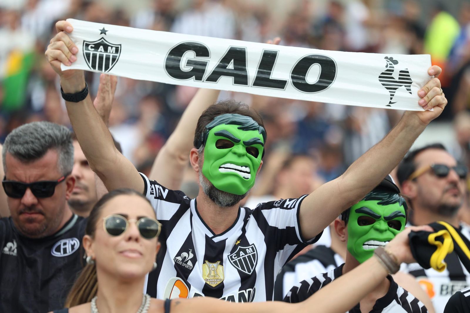 Las fotos de una final de la Libertadores histórica; Botafogo, campeón con 10, ante Atlético Mineiro