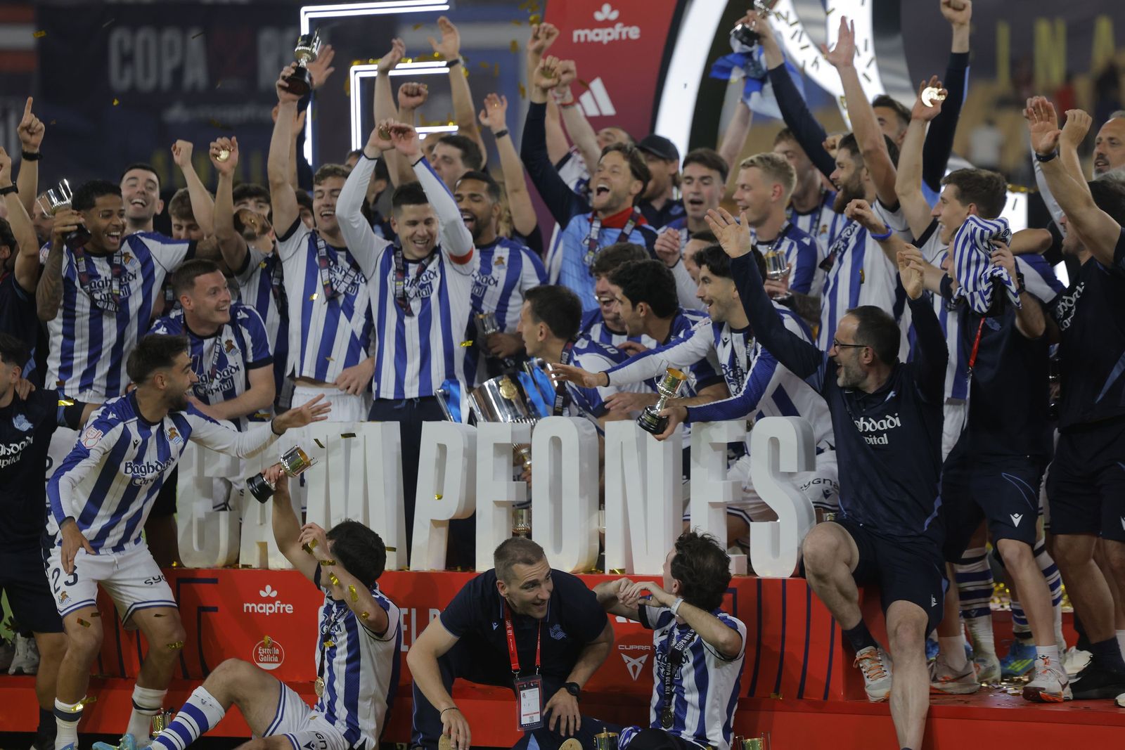 Las fotos de la final de la Copa del Rey Atlético de Madrid - Real Sociedad