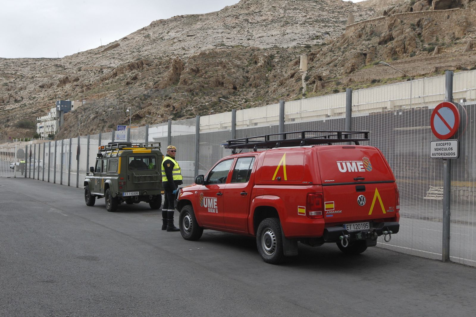 Fotogalería Coronavirus. Actuación UME en Almería.