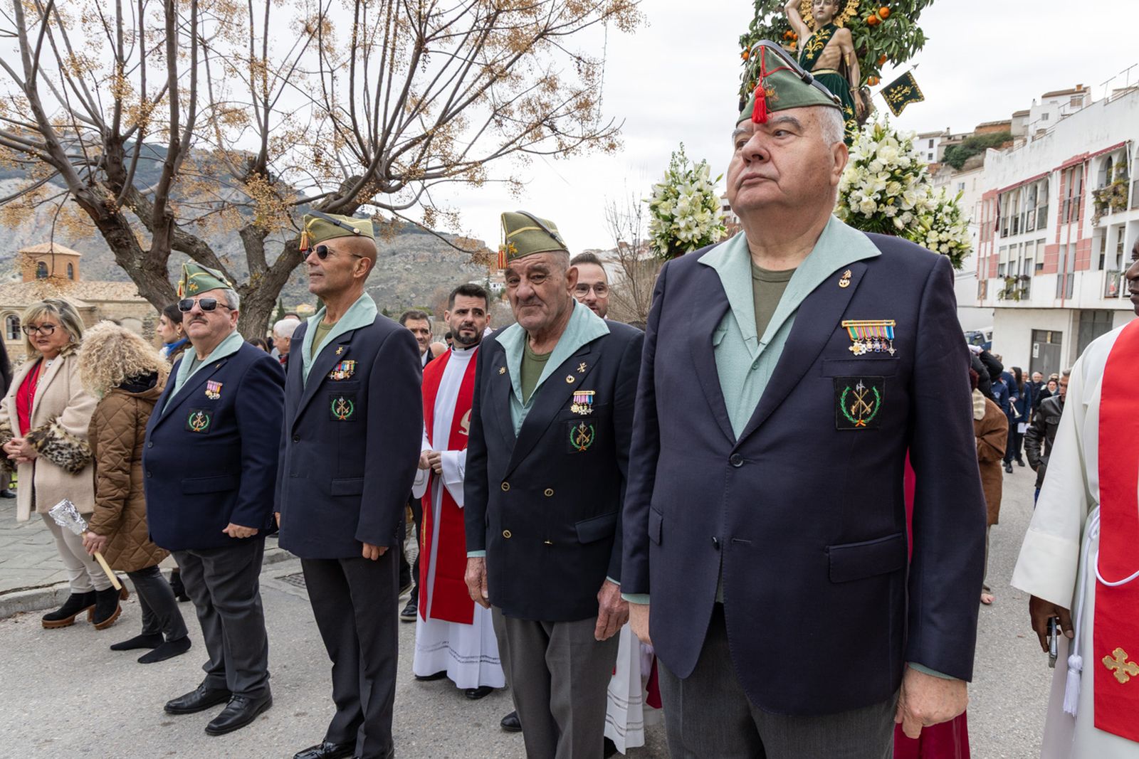 Solemne procesión de San Sebastián en La Guardia de Jaén