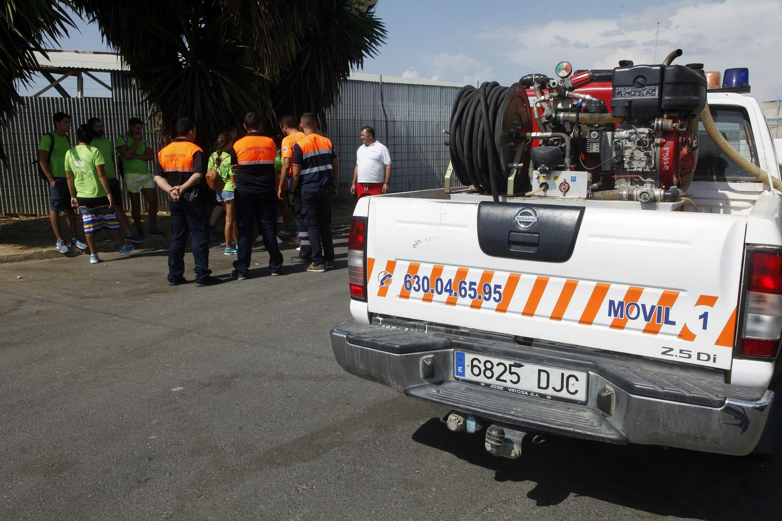 Imágenes de la búsqueda de un hombre de 70 años desaparecido en La Antilla