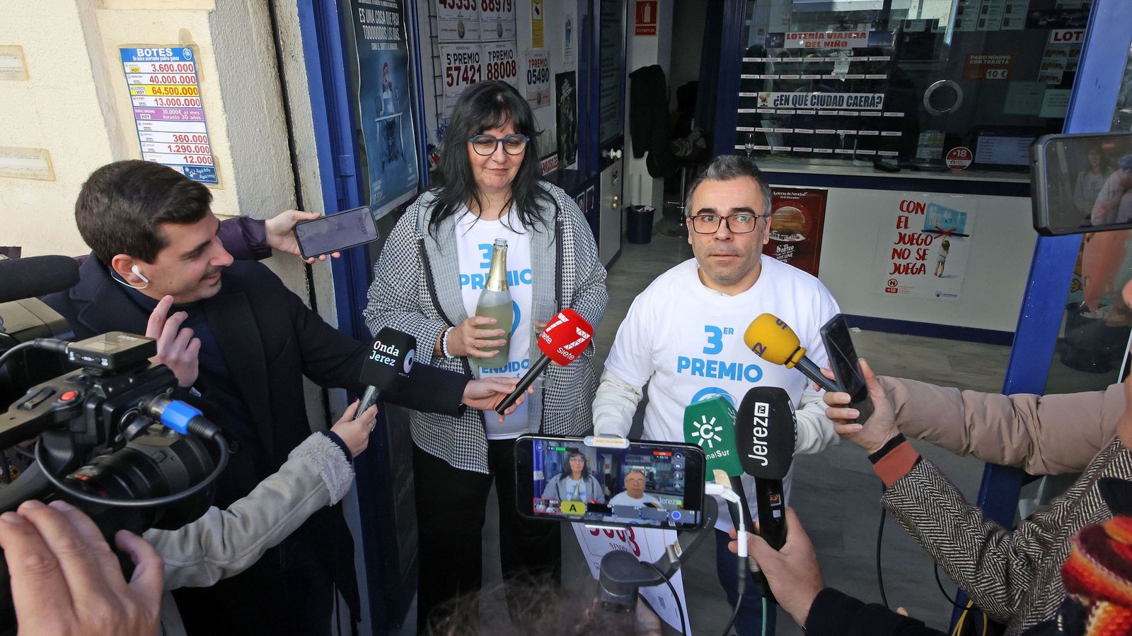 El Paraíso vuelve a dar premio en la Lotería de Navidad 2025