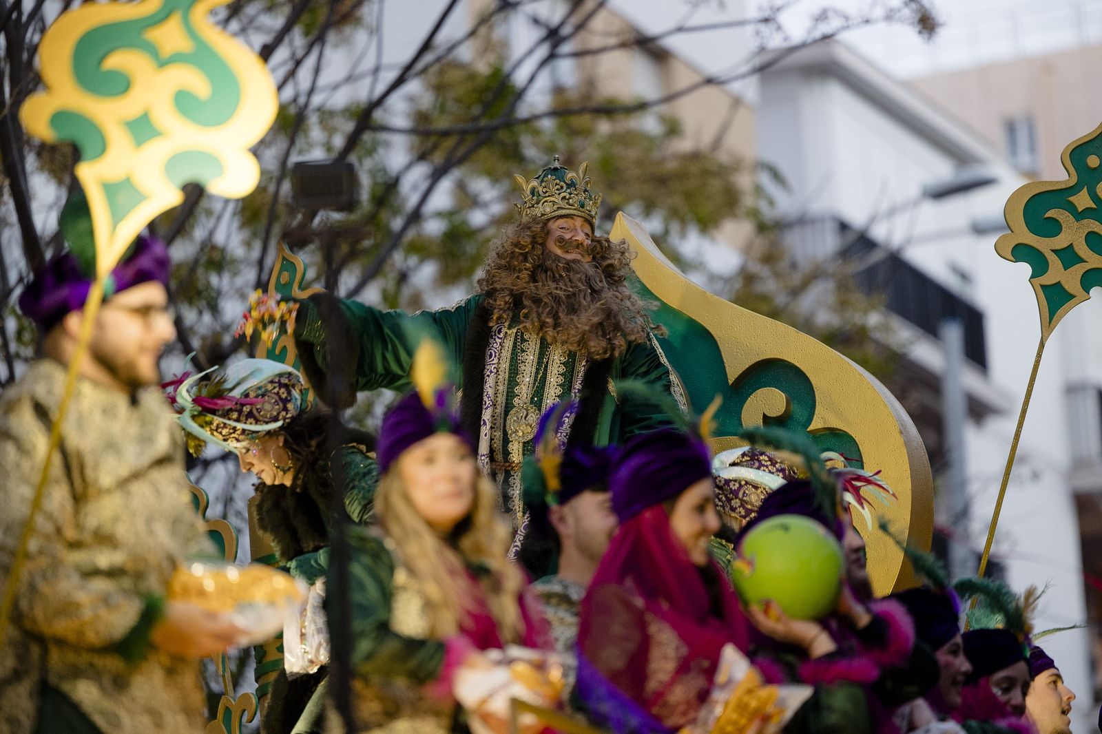 Las imágenes de la cabalgata de SS.MM. los Reyes Magos en Cádiz