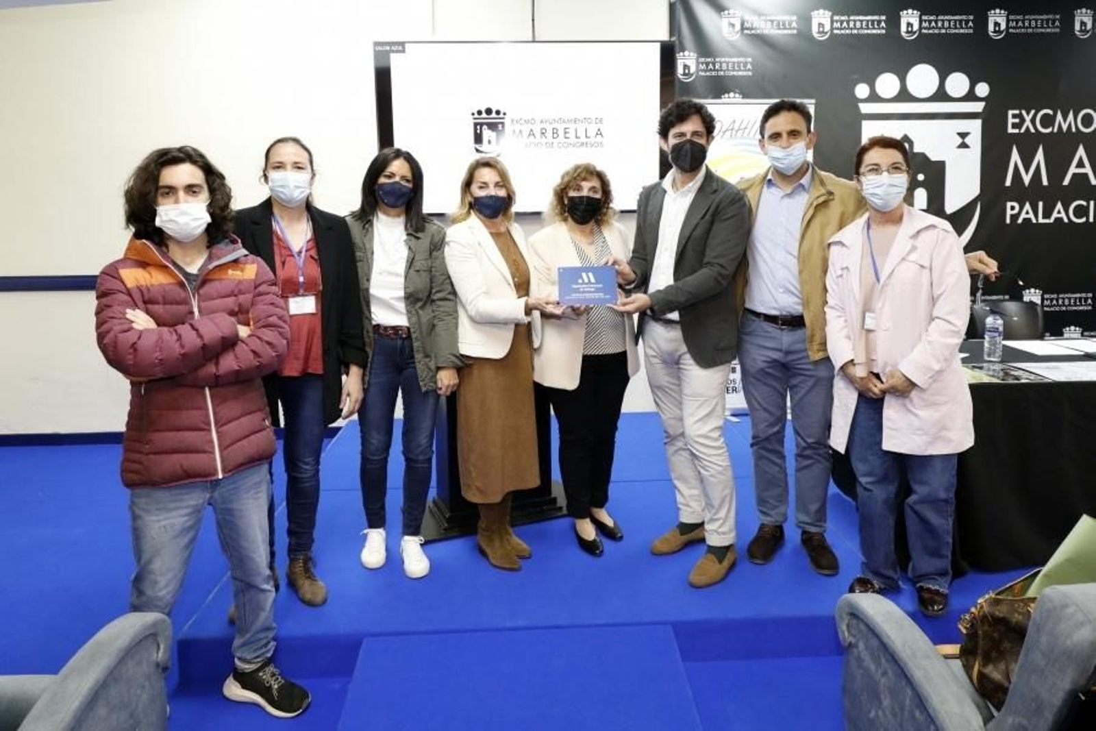 Presentación de proyecto en el Ayuntamiento de Marbella.