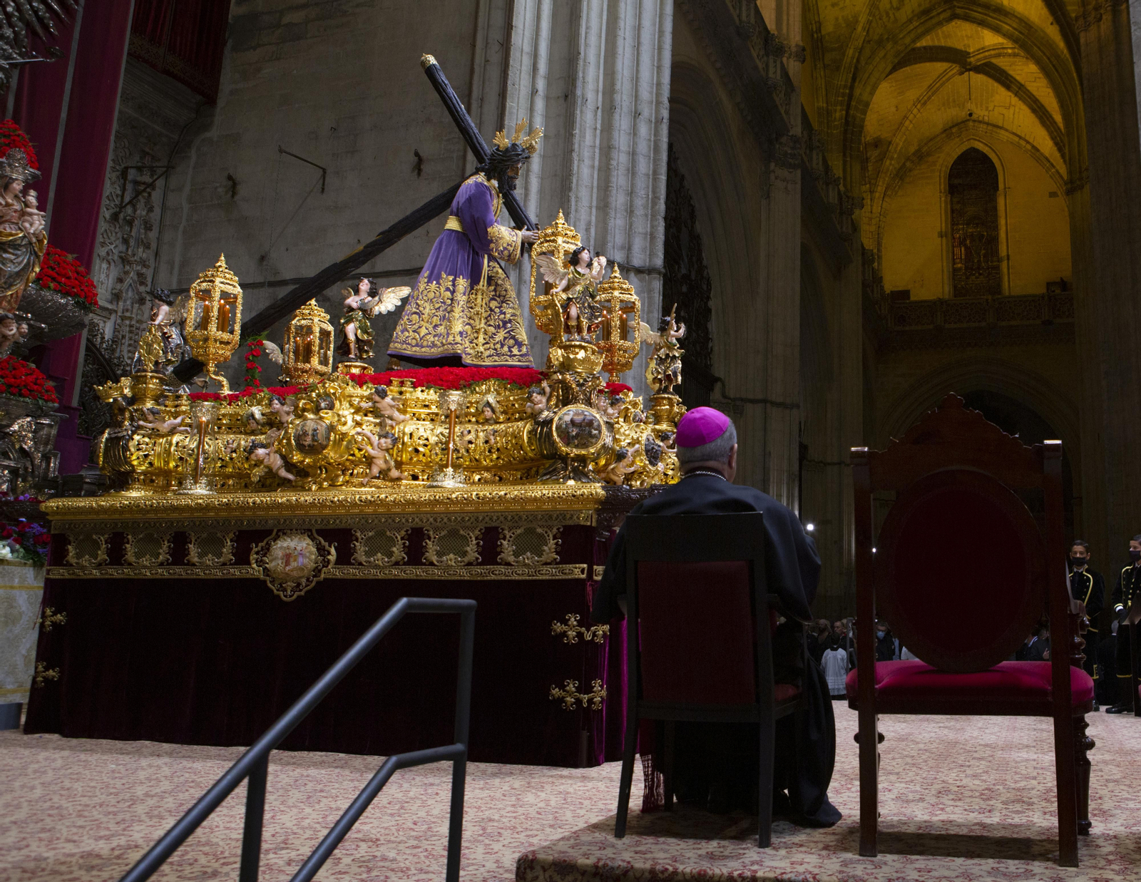 Las imágenes de la procesión del Gran Poder hasta San Lorenzo