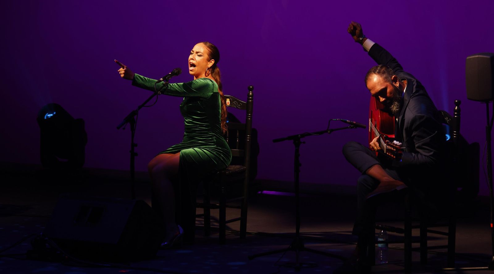 Fotos del concierto de María Terremoto en la Bienal de Canela de San Roque
