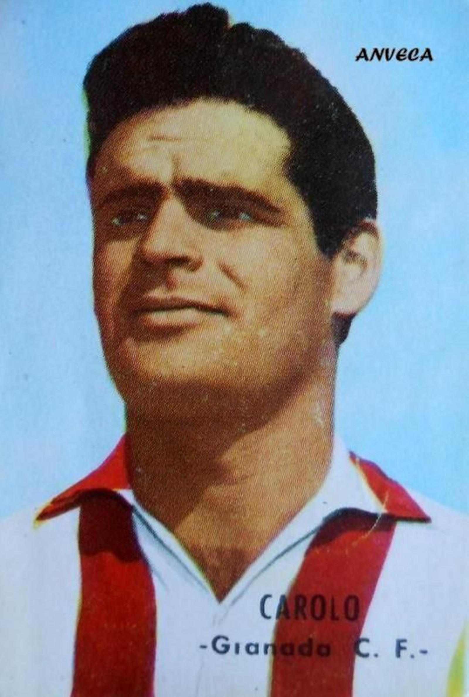 Imagen de Carolo durante su etapa en el Granada CF