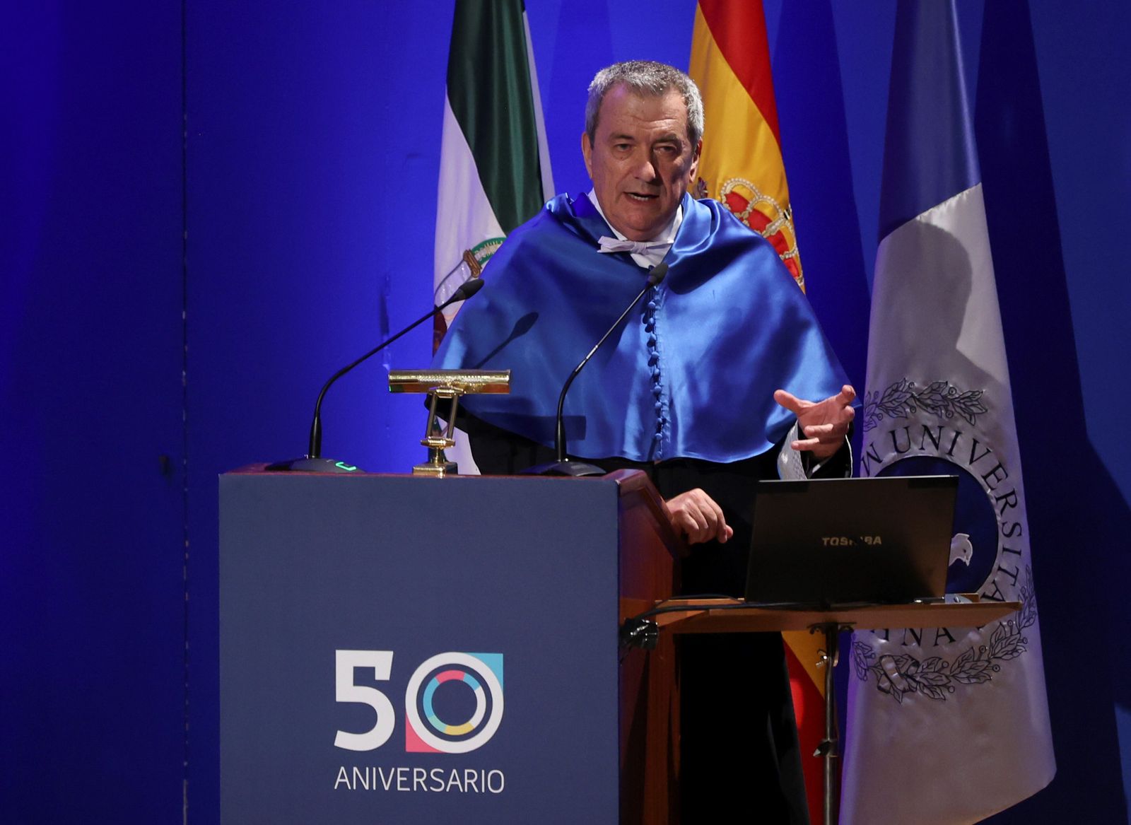 Apertura oficial del curso en la Universidad de Málaga en imágenes