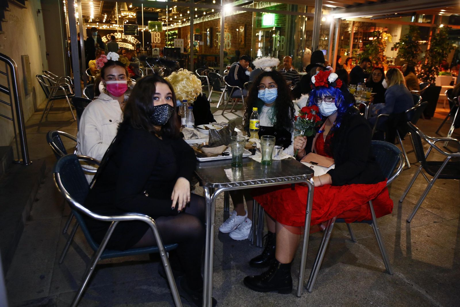 Las fotos de la Noche de Halloween en Málaga
