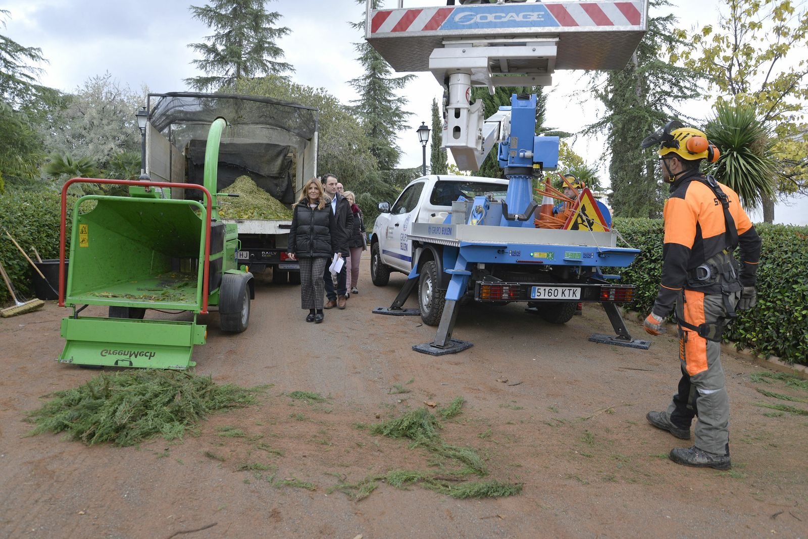 La capital activa un plan para mejorar los parques y jardines