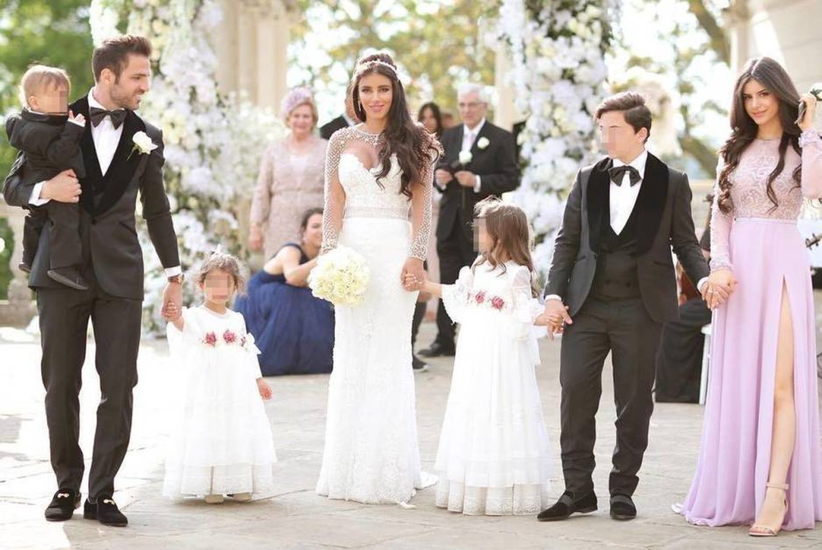 Cesc Fábregas se casa con la madre de sus hijos