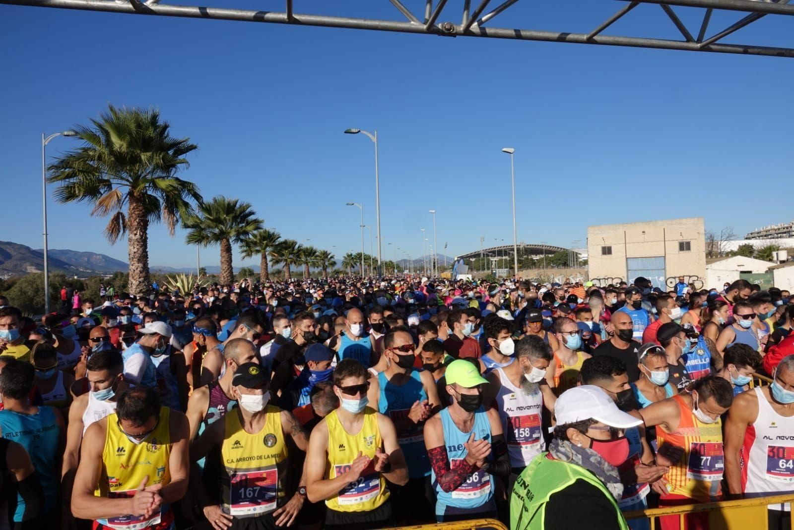 Las fotos de la Media Maratón de Málaga 2021