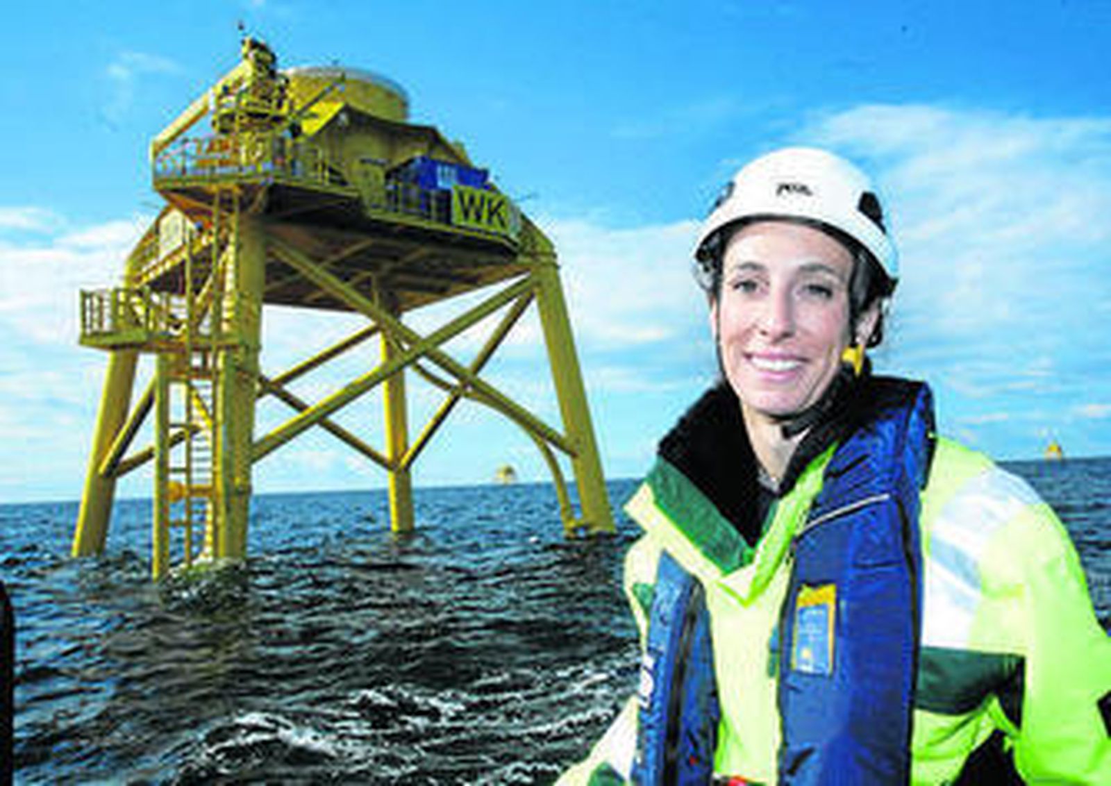 Patricia Salamanca, jefa de la Oficina de Proyecto de 'Wikinger'.