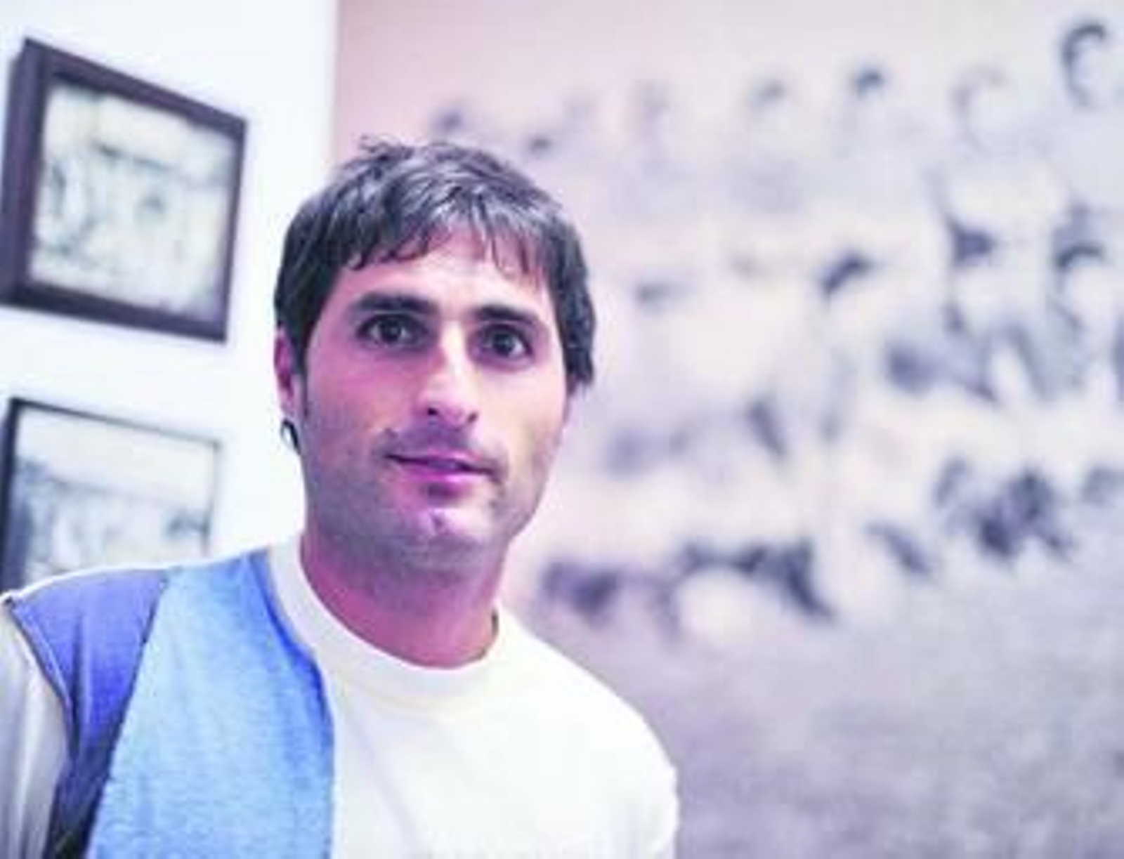 Canito, director deportivo del San Fernando CD, ayer en la sede del club isleño.