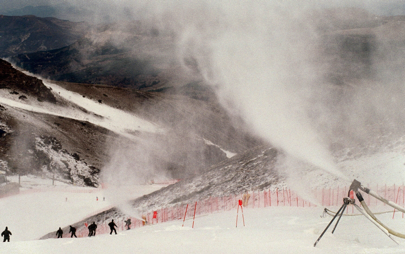 El aplazamiento de Sierra Nevada 1995, en imágenes