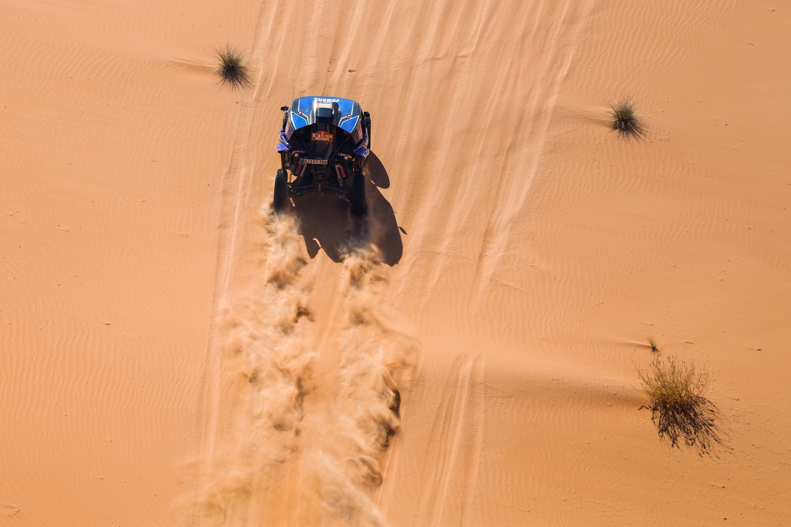 Las mejores fotos del Dakar por las dunas